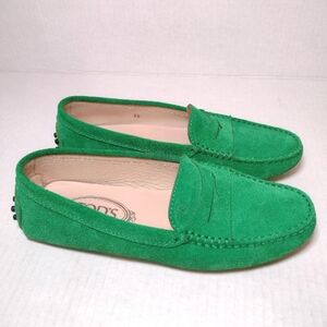 TODS Women's Gareen Suede Loafers size (36) (5)